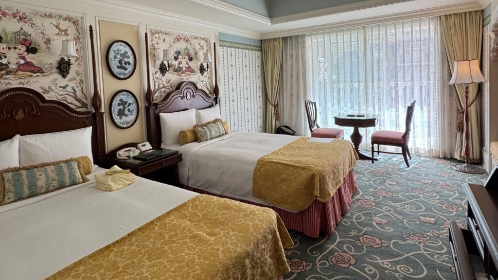 ディズニーランドホテルの客室