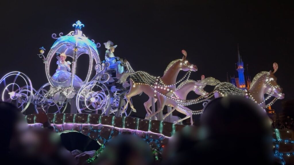 エレクトリカルパレードのシンデレラ