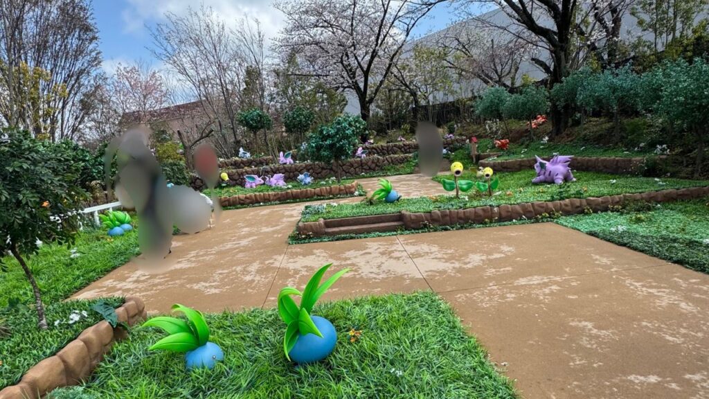 ポケパークカントー内のポケモンフォレスト