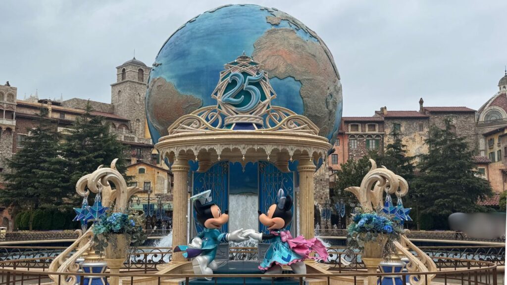 ディズニーシー25周年のフォトスポット