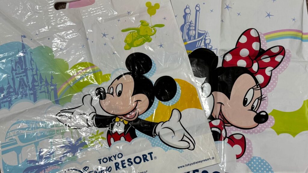 東京ディズニーリゾートのお土産袋